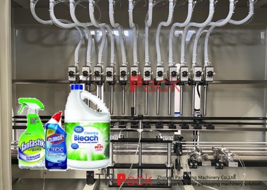 Máy chiết rót sản phẩm tẩy trắng